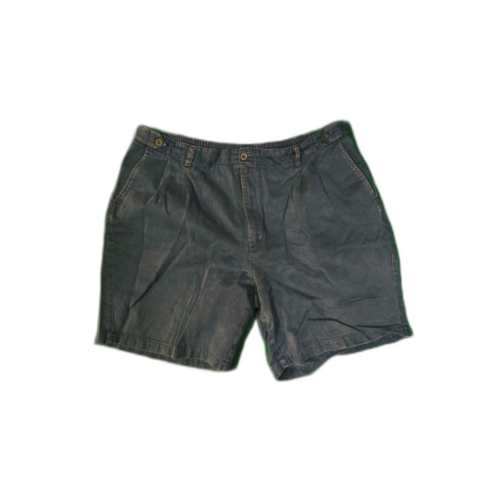 Vintage Givenchy Activewear pleated navy shorts size XL 100% cotton